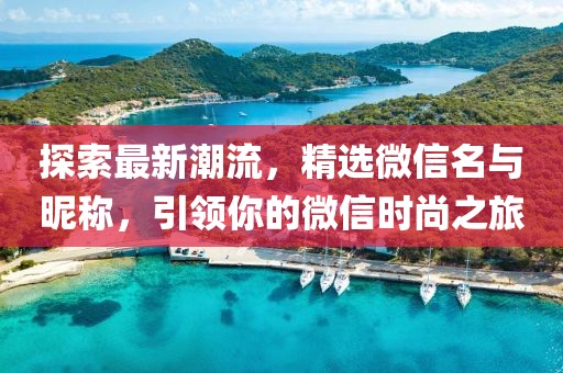探索最新潮流，精选微信名与昵称，引领你的微信时尚之旅