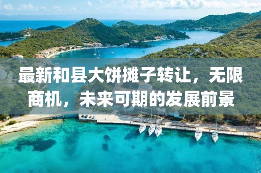 最新和县大饼摊子转让，无限商机，未来可期的发展前景