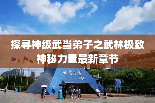 探寻神级武当弟子之武林极致神秘力量最新章节