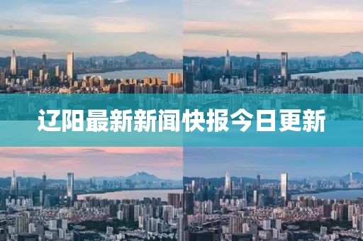 辽阳最新新闻快报今日更新