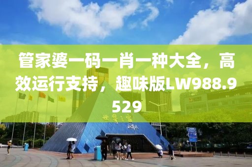 管家婆一码一肖一种大全，高效运行支持，趣味版LW988.9529
