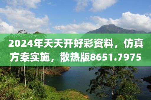 2024年天天开好彩资料，仿真方案实施，散热版8651.7975