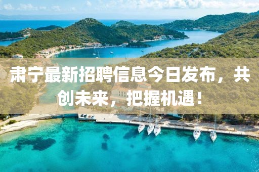 肃宁最新招聘信息今日发布，共创未来，把握机遇！