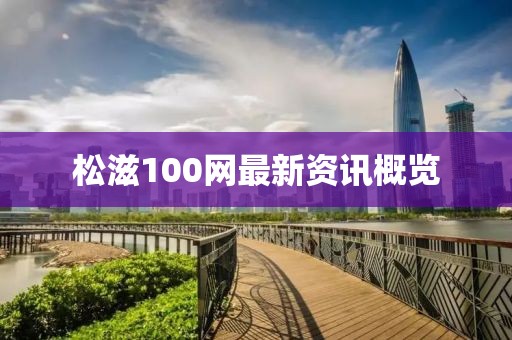 松滋100网最新资讯概览