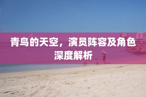 青鸟的天空，演员阵容及角色深度解析