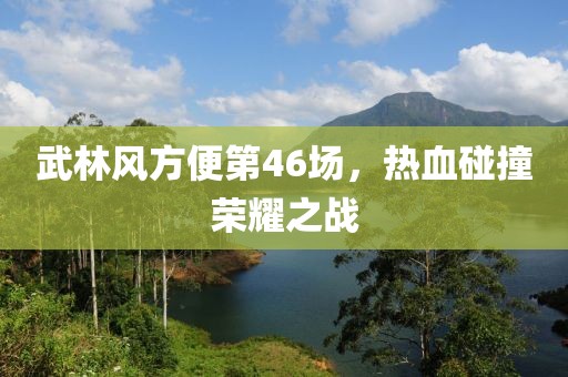 武林风方便第46场，热血碰撞荣耀之战