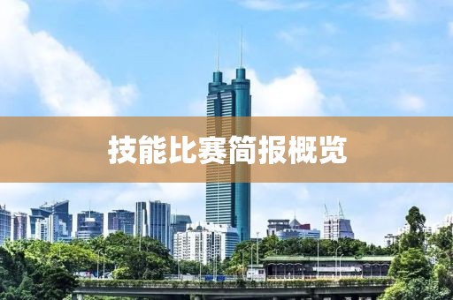 技能比赛简报概览