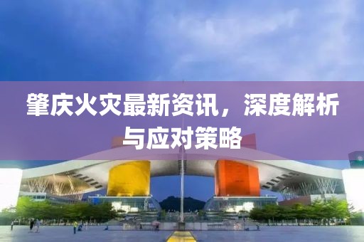 肇庆火灾最新资讯，深度解析与应对策略
