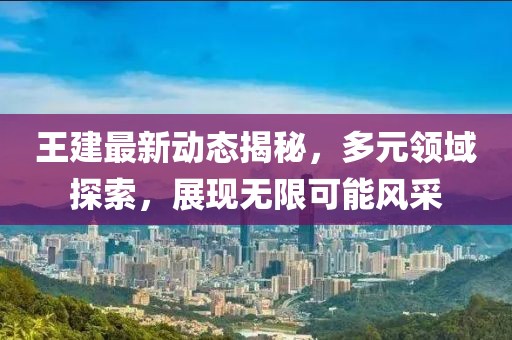 王建最新动态揭秘，多元领域探索，展现无限可能风采