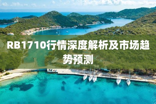 RB1710行情深度解析及市场趋势预测