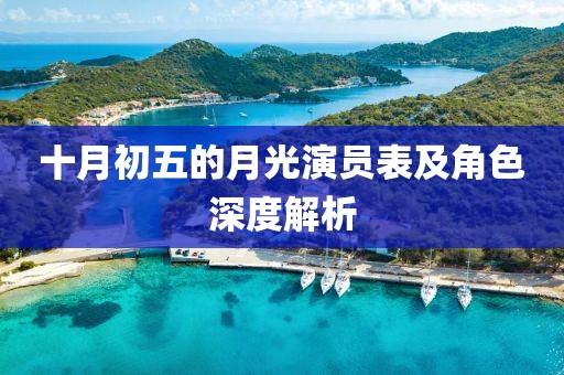 十月初五的月光演员表及角色深度解析