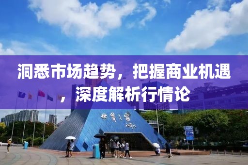 洞悉市场趋势，把握商业机遇，深度解析行情论