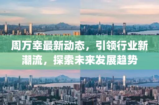 周万幸最新动态，引领行业新潮流，探索未来发展趋势