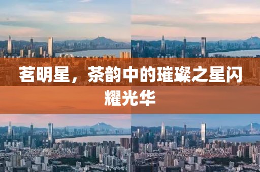 茗明星，茶韵中的璀璨之星闪耀光华