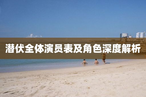 潜伏全体演员表及角色深度解析