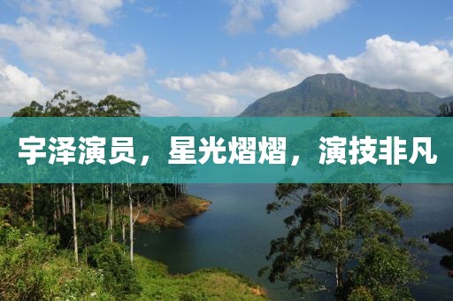 宇泽演员，星光熠熠，演技非凡