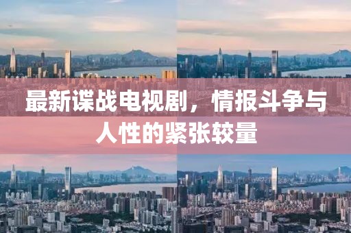 最新谍战电视剧，情报斗争与人性的紧张较量