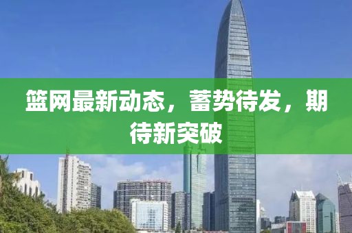 篮网最新动态，蓄势待发，期待新突破