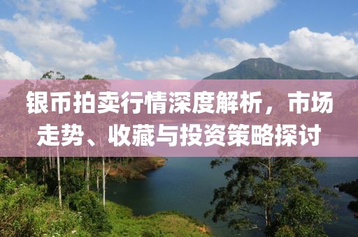 银币拍卖行情深度解析，市场走势、收藏与投资策略探讨