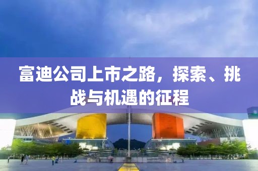 富迪公司上市之路，探索、挑战与机遇的征程