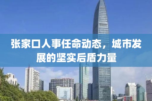 张家口人事任命动态，城市发展的坚实后盾力量