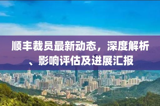 顺丰裁员最新动态，深度解析、影响评估及进展汇报