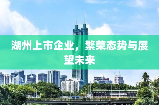 湖州上市企业，繁荣态势与展望未来
