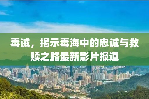 毒诫，揭示毒海中的忠诚与救赎之路最新影片报道