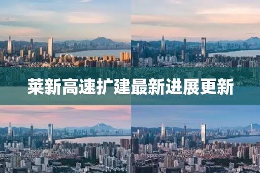 莱新高速扩建最新进展更新