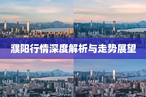 濮阳行情深度解析与走势展望