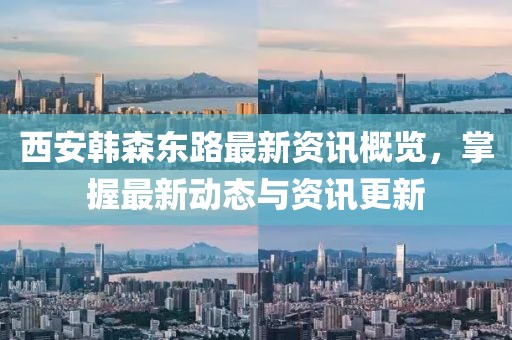 西安韩森东路最新资讯概览，掌握最新动态与资讯更新