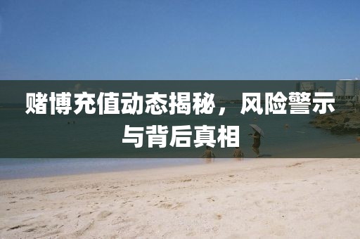 赌博充值动态揭秘，风险警示与背后真相