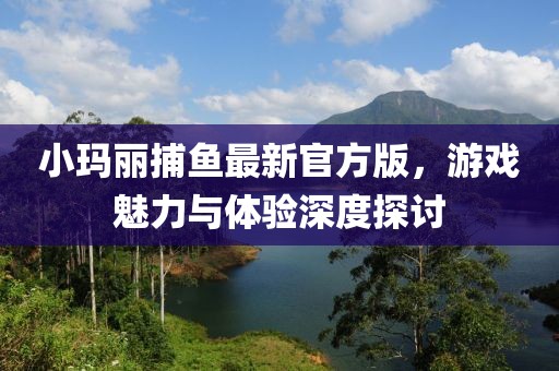 小玛丽捕鱼最新官方版，游戏魅力与体验深度探讨