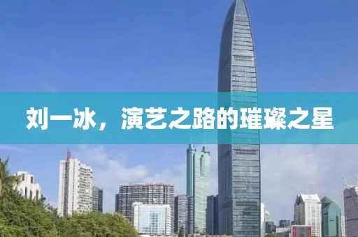 刘一冰，演艺之路的璀璨之星