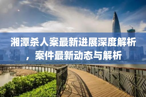 湘潭杀人案最新进展深度解析，案件最新动态与解析