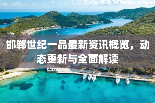邯郸世纪一品最新资讯概览，动态更新与全面解读