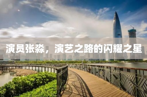 演员张淼，演艺之路的闪耀之星