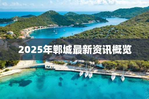 2025年郸城最新资讯概览
