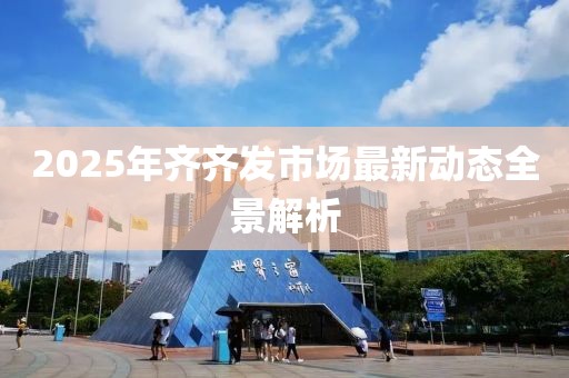 2025年齐齐发市场最新动态全景解析