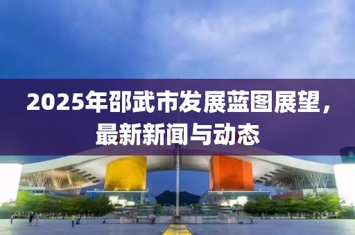 2025年邵武市发展蓝图展望，最新新闻与动态