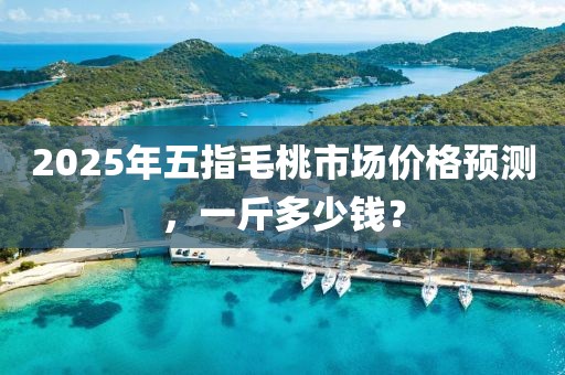 2025年五指毛桃市场价格预测，一斤多少钱？