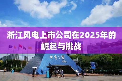 浙江风电上市公司在2025年的崛起与挑战