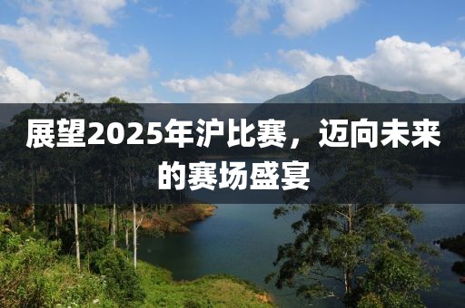 展望2025年沪比赛，迈向未来的赛场盛宴