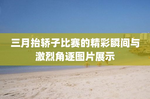三月抬轿子比赛的精彩瞬间与激烈角逐图片展示