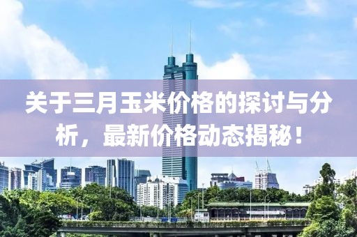 关于三月玉米价格的探讨与分析，最新价格动态揭秘！