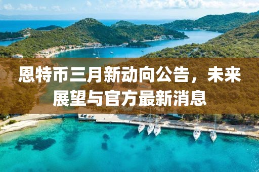 恩特币三月新动向公告，未来展望与官方最新消息