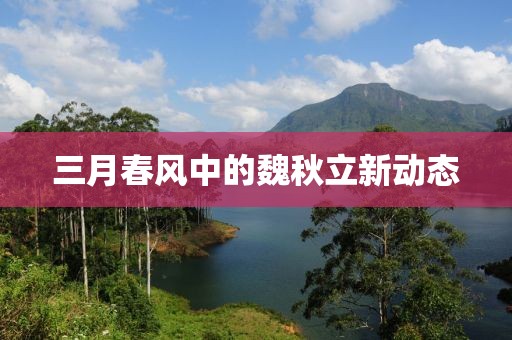 三月春风中的魏秋立新动态