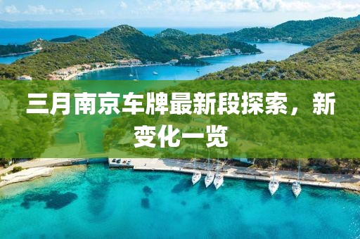 三月南京车牌最新段探索，新变化一览