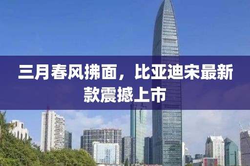 三月春风拂面，比亚迪宋最新款震撼上市