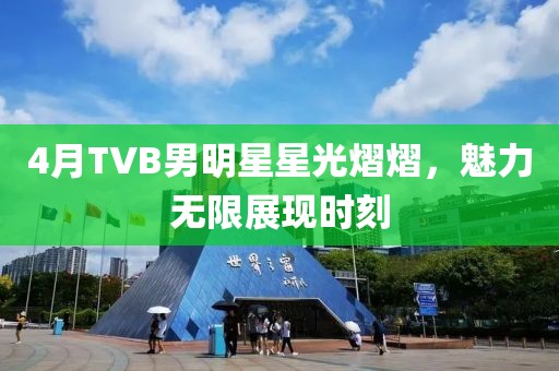 4月TVB男明星星光熠熠，魅力无限展现时刻